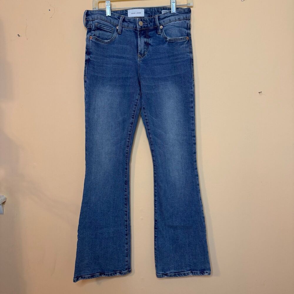 Dear John mid-rise Rosie flare jeans size 28